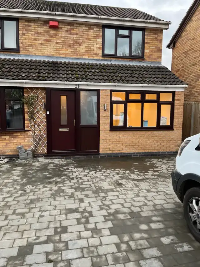 Armison garage conversion in Leicester Forest East