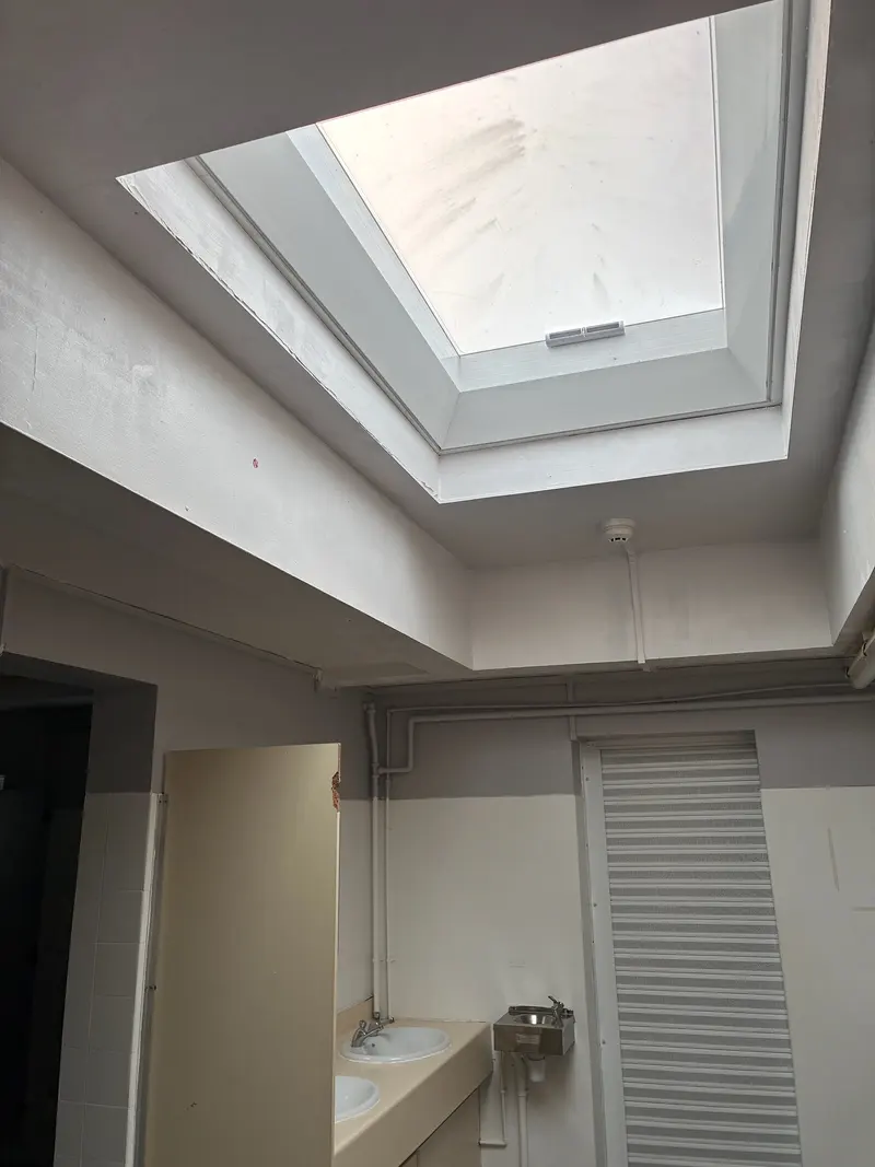 Wigston: Ceiling and rooflight detail